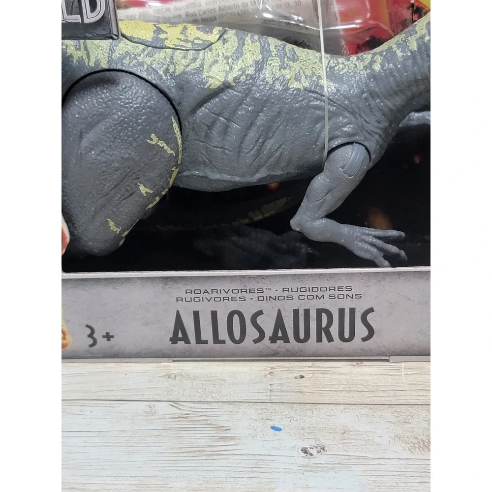 Jurassic‎ World Dinosaur Roarivores Allosaurus Electronic Roar Growls Sound VID